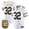 Ohio State Buckeyes TreVeyon Henderson Jersey #32 College Football Stitched White Gold