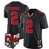 Ohio State Buckeyes Emeka Egbuka Jersey #2 College Football Stitched Alternate 2023 Black Limited