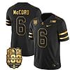 Ohio State Buckeyes Kyle McCord Jersey #6 College Football Stitched Black Gold