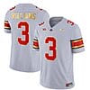 Ohio State Buckeyes Miyan Williams Jersey #3 College Football Stitched Gold Trim