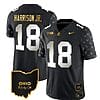 Ohio State Buckeyes Marvin Harrison Jr Jersey #18 College Football Stitched Alternate Black Limited