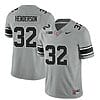 Ohio State Buckeyes Treveyon Henderson Jersey #32 College Football Stitched Black Gray