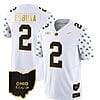 Ohio State Buckeyes Emeka Egbuka Jersey #2 College Football Stitched Alternate White Gold