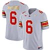 Ohio State Buckeyes Kyle McCord Jersey #6 College Football Stitched Gold Trim