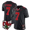 Ohio State Buckeyes CJ Stroud Jersey #7 College Football Stitched Alternate 2023 Black Limited