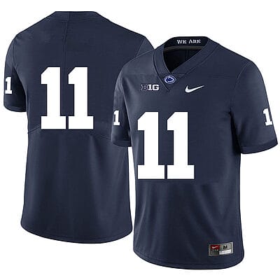 Penn State Abdul Carter Jersey #11 College Football Game Navy No Name