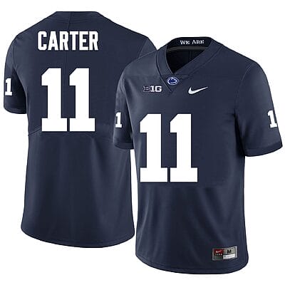 Penn State Abdul Carter Jersey #11 College Football Game Navy With Name