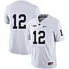 Penn State Brandon Smith Jersey #12 College Football Game White No Name