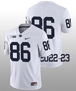 Penn State Brenton Strange Jersey #86 College Football Game White No Name