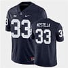 Penn State Bryce Mostella Jersey #33 College Football Game Navy With Name