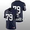 Penn State Caedan Wallace Jersey #79 College Football Game Navy No Name