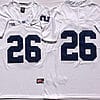 Penn State Caziah Holmes Jersey #26 College Football Game White No Name