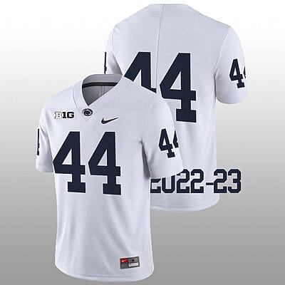 Penn State Chop Robinson Jersey #44 College Football Game White No Name