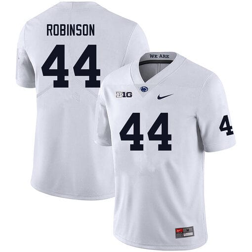 Penn State Chop Robinson Jersey #44 College Football Game White With Name