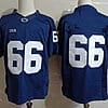 Penn State Connor McGovern Jersey #66 College Football Game Navy No Name
