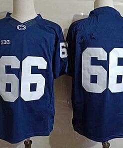 Penn State Connor McGovern Jersey #66 College Football Game Navy No Name