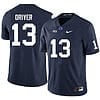 Penn State Cristian Driver Jersey #13 College Football Game Navy With Name