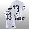 Penn State Cristian Driver Jersey #13 College Football Game White No Name