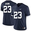 Penn State Curtis Jacobs Jersey #23 College Football Game Navy Retro With Name