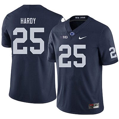 Penn State Daequan Hardy Jersey #25 College Football Game Navy With Name
