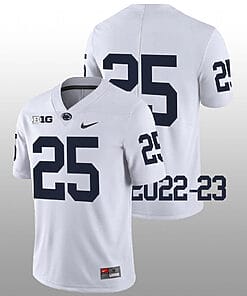 Penn State Daequan Hardy Jersey #25 College Football Game White No Name