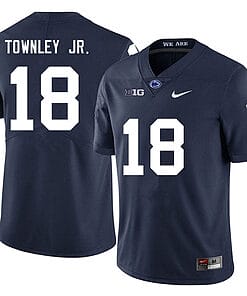 Penn State Davon Townley Jr Jersey #18 College Football Game Navy With Name