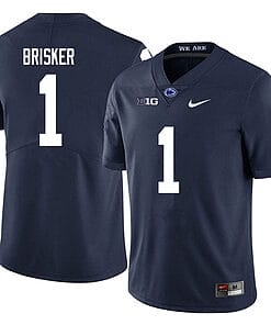 Penn State Jaquan Brisker Jersey #1 College Football Game Navy With Name