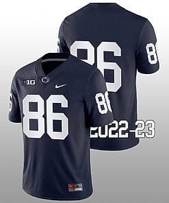Penn State Jason Estrella Jersey #86 College Football Game Navy No Name
