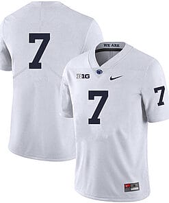 Penn State Jaylen Reed Jersey #7 College Football Game White No Name
