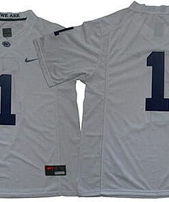 Penn State Joe Paterno Jersey #1 College Football Game White No Name