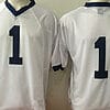Penn State Joe Paterno Jersey #1 College Football Game White With Name