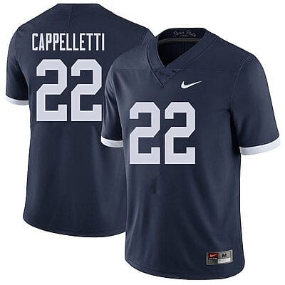 Penn State John Cappelletti Jersey #22 College Football Game Navy With Name