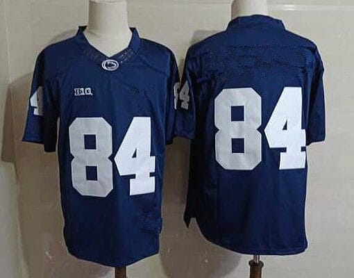 Penn State Juwan Johnson Jersey #84 College Football Game Navy No Name