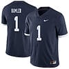 Penn State KJ Hamler Jersey #1 College Football Game Navy Retro With Name