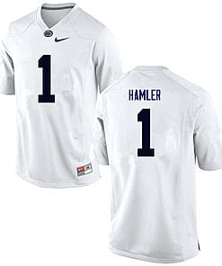Penn State KJ Hamler Jersey #1 College Football Game White With Name