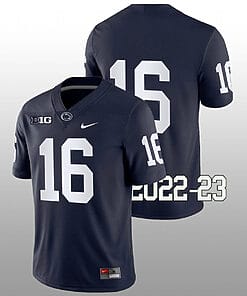 Penn State Khalil Dinkins Jersey #16 College Football Game Navy No Name