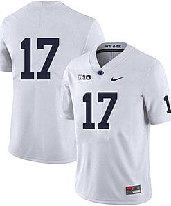 Penn State Mason Stahl Jersey #17 College Football Game White No Name