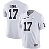 Penn State Mason Stahl Jersey #17 College Football Game White With Name