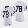 Penn State Mike Munchak Jersey #78 College Football Game White No Name