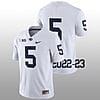 Penn State Mitchell Tinsley Jersey #5 College Football Game White No Name