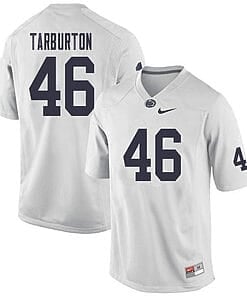 Penn State Nick Tarburton Jersey #46 College Football Game White With Name