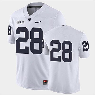 Penn State Odafe Oweh Jersey #28 College Football Game White No Name
