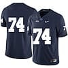 Penn State Olumuyiwa Fashanu Jersey #74 College Football Game Navy No Name