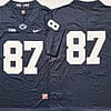 Penn State Pat Freiermuth Jersey #87 College Football Game Navy No Name