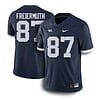 Penn State Pat Freiermuth Jersey #87 College Football Game Navy Retro With Name