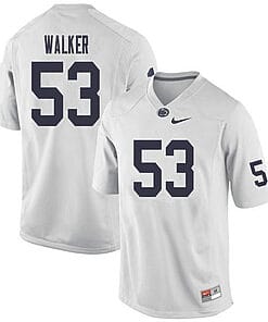 Penn State Rasheed Walker Jersey #53 College Football Game White With Name