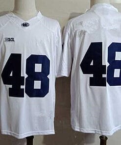 Penn State Shareef Miller Jersey #48 College Football Game White No Name