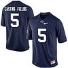 Penn State Tariq Castro Fields Jersey #5 College Football Game Navy With Name