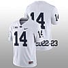 Penn State Tyrece Mills Jersey #14 College Football Game White No Name
