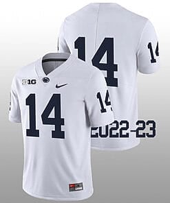 Penn State Tyrece Mills Jersey #14 College Football Game White No Name